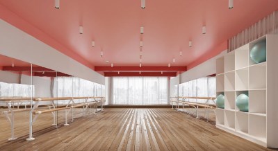现代舞蹈教室3D模型下载